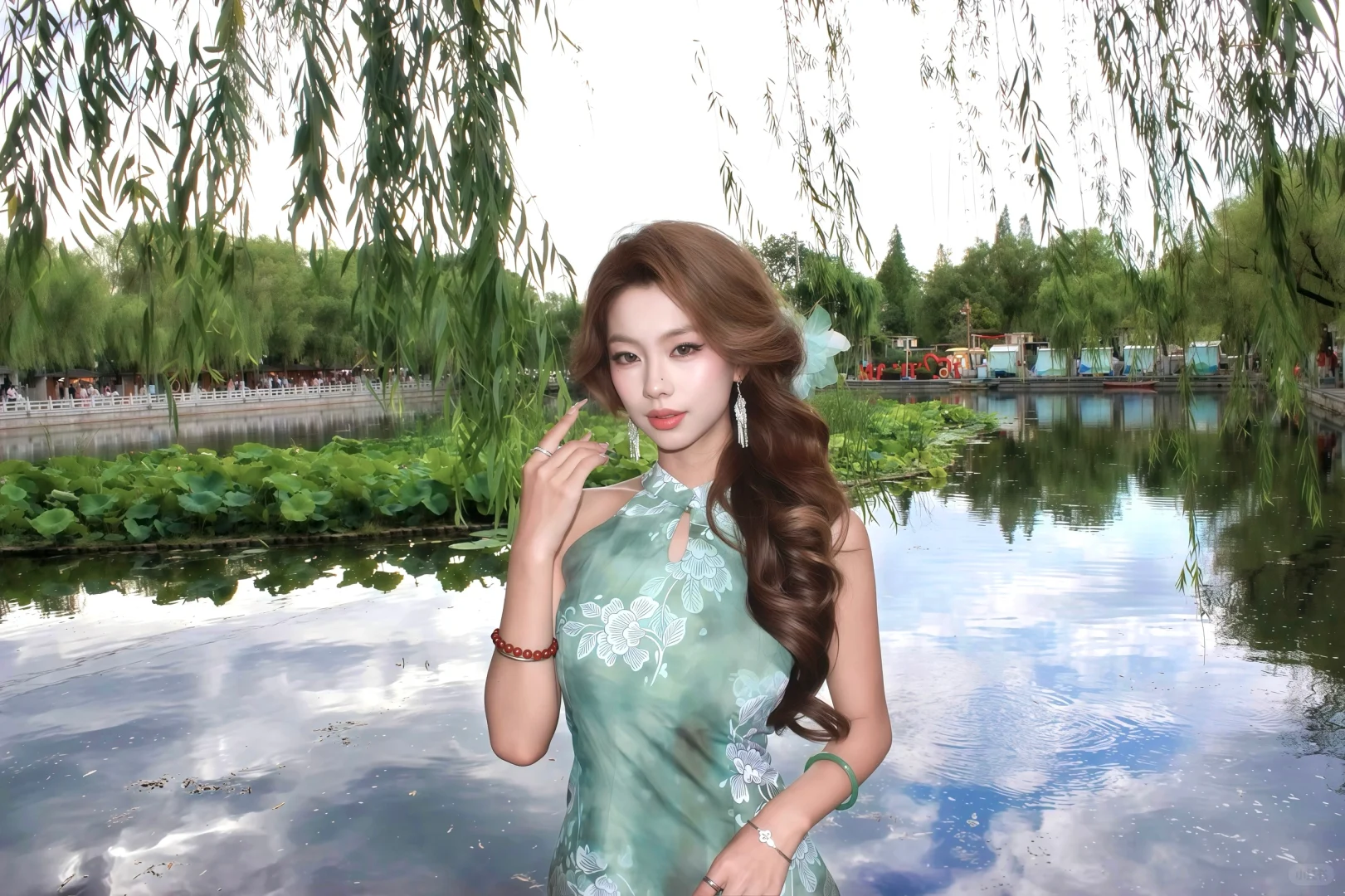 双人旗袍这一块