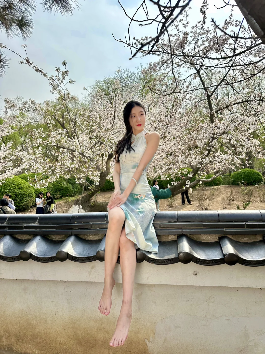 176 48 爱穿旗袍的中国🇨🇳女人