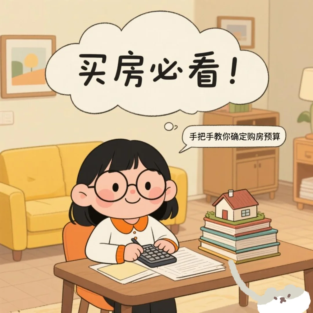 买房必看！手把手教你确定购房预算📒