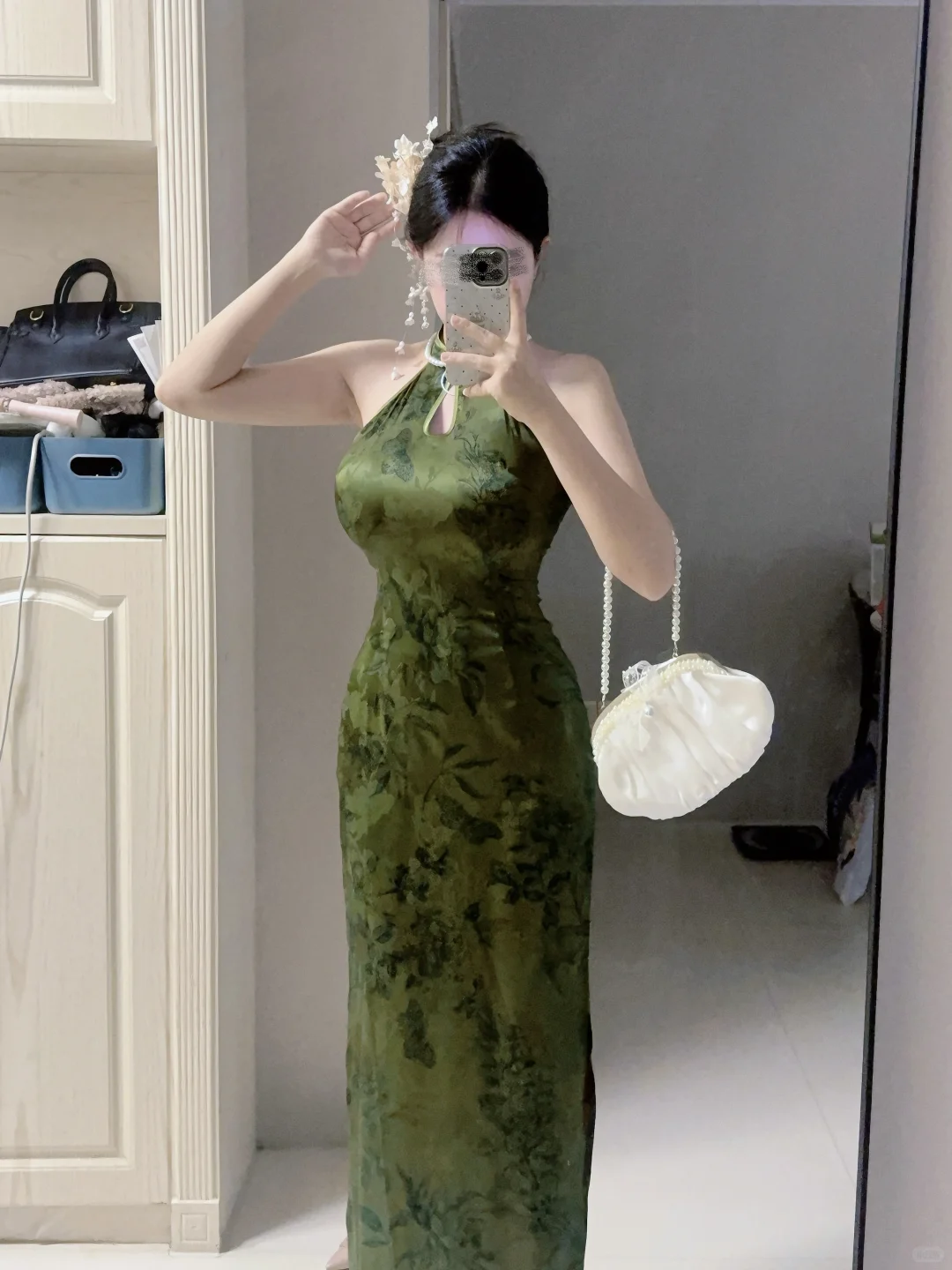 我身材这么好不穿旗袍可惜了