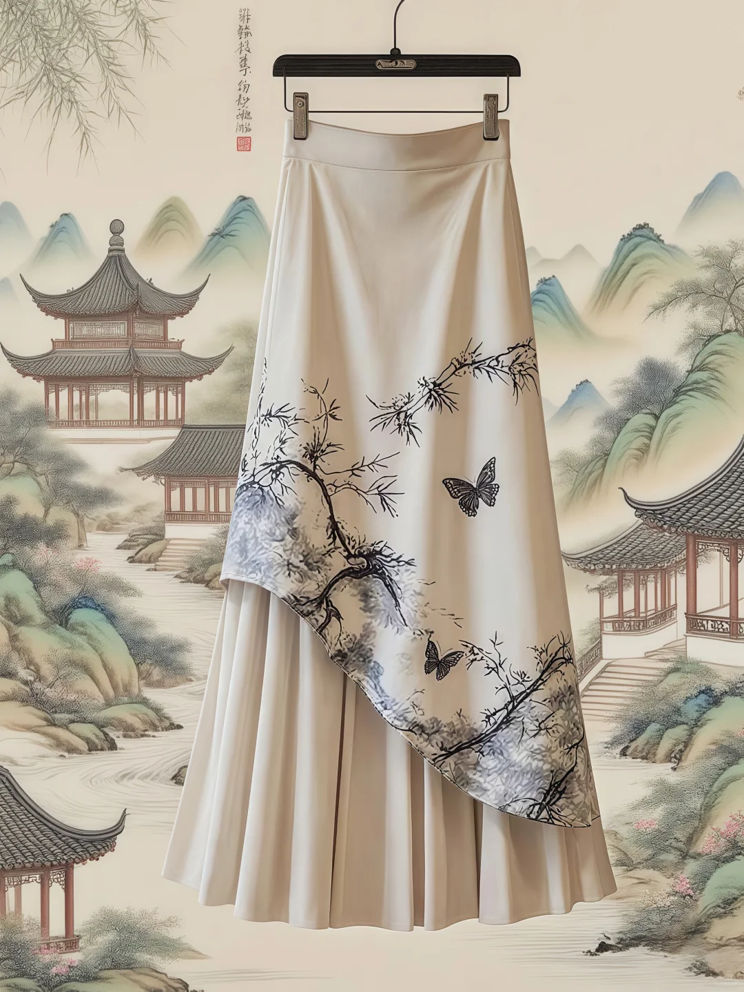 彩虹色裙子谁穿谁好看！