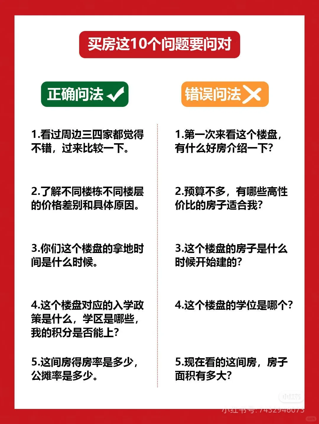 有买🏠打算的赶紧收藏!超有用!
