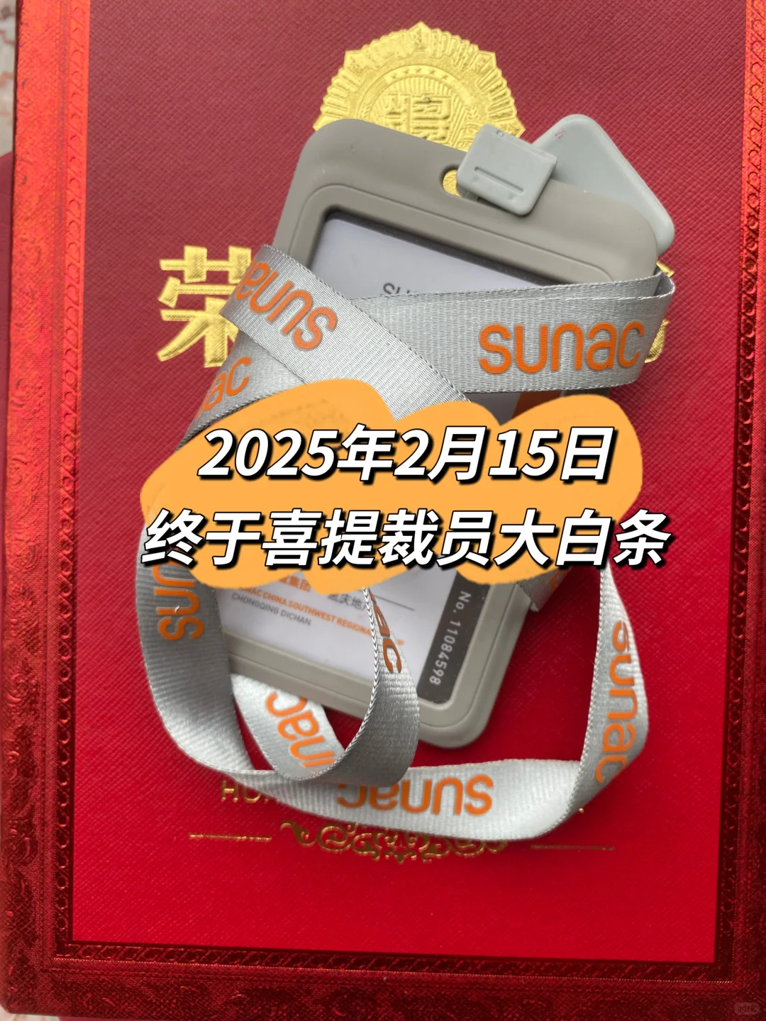 📜被高光房企辞退，我收到了白条几张