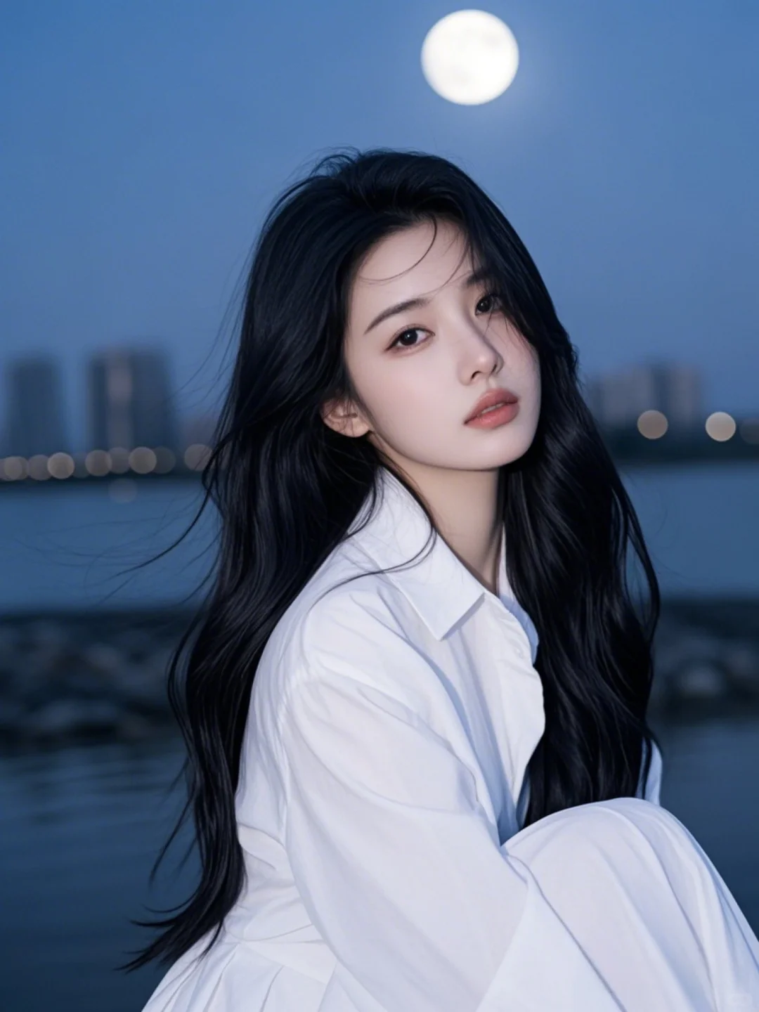 孤独女孩素材|氛围感头像