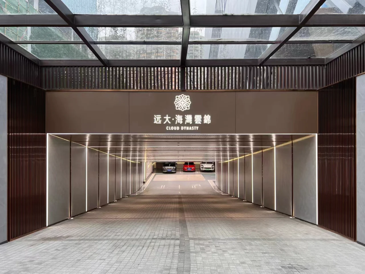 地标豪宅车库