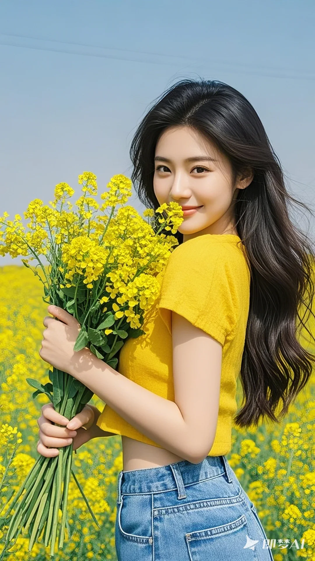油菜花拍照居然这么好看🌼