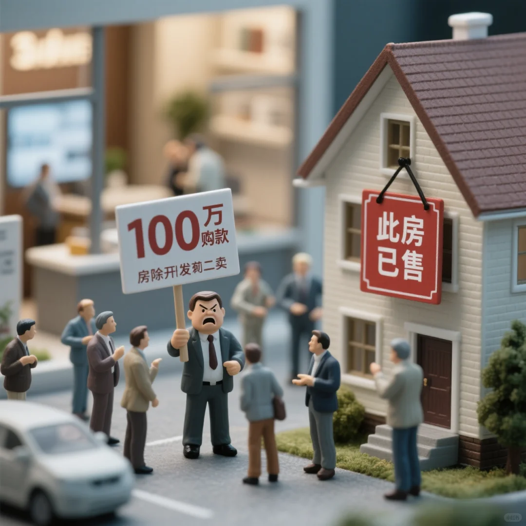 交了100万买房却被开发商二卖！