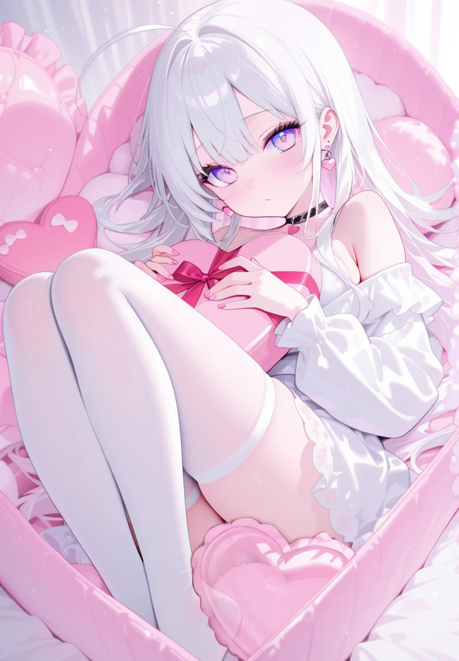 💕白丝女孩礼物✨