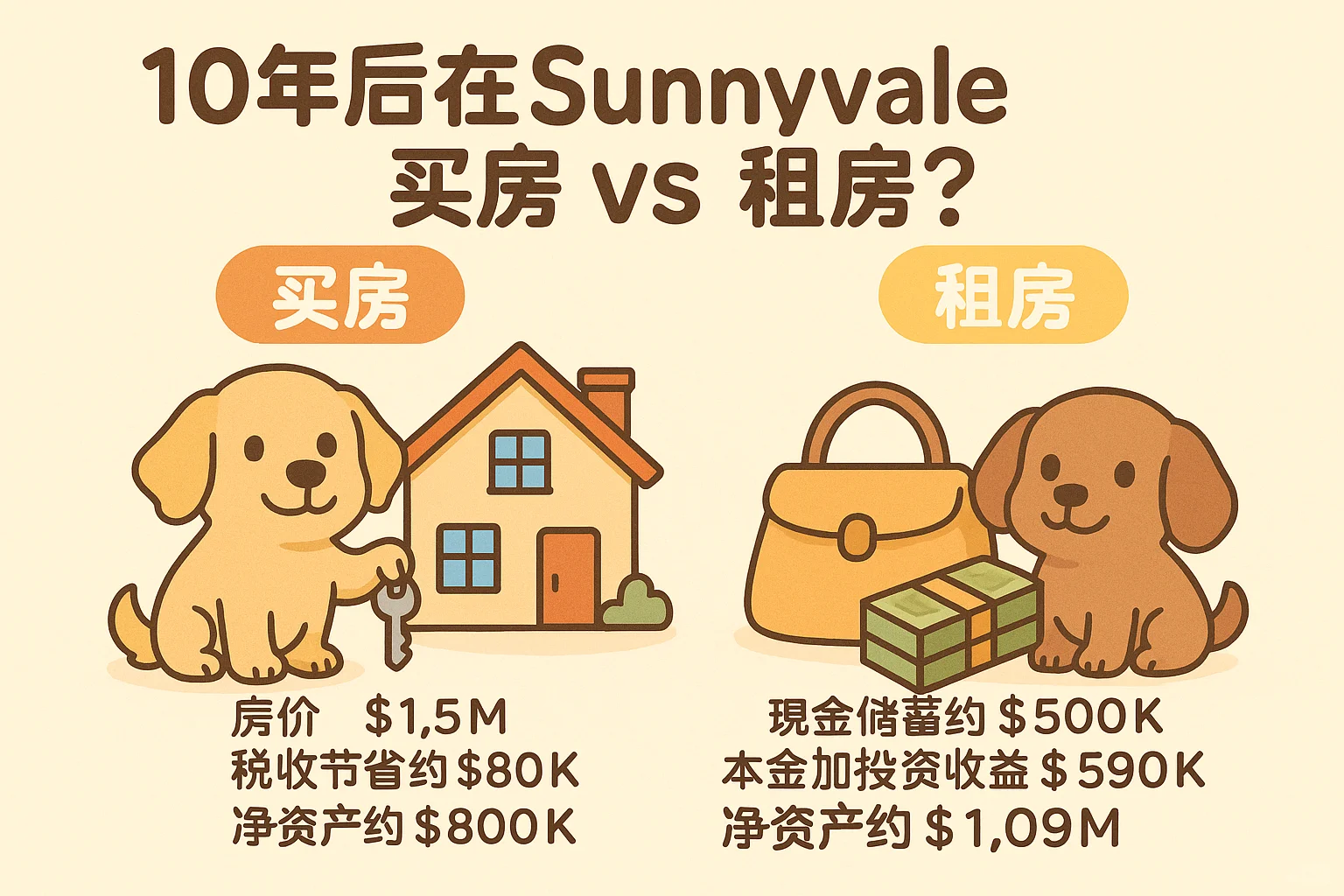 💥300K首付买房不如全投大盘？我算了一笔账