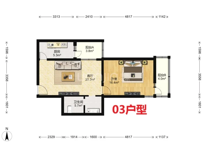 简介航天二院附近电梯房之玉海园二里