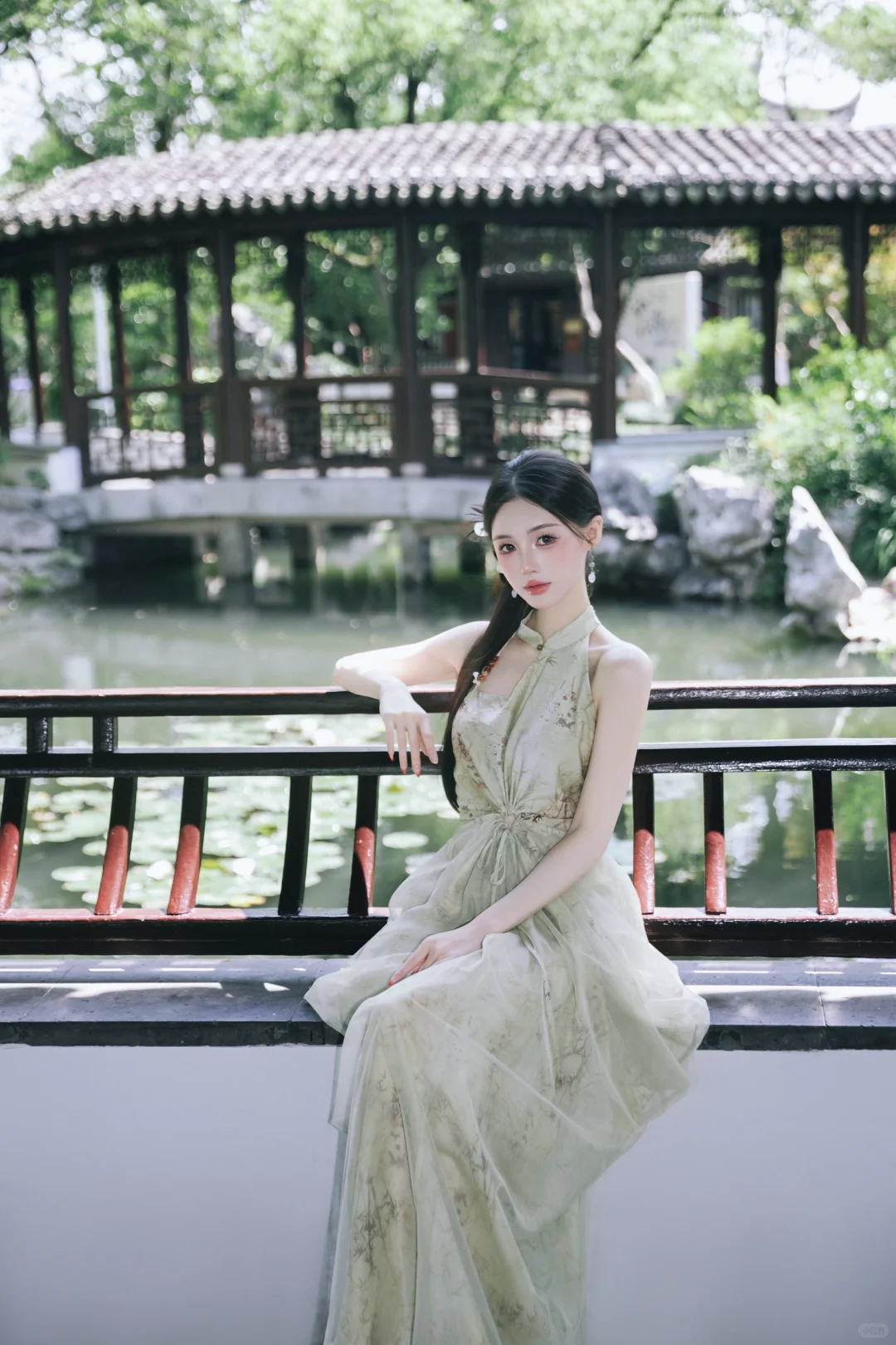 宁波｜月湖穿旗袍 满眼是江南