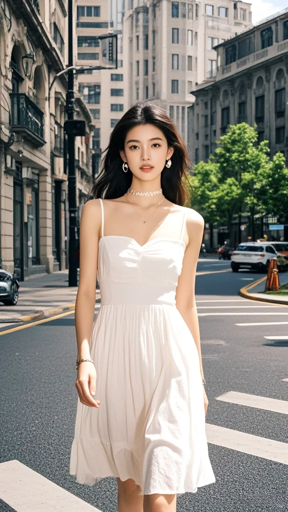 挑战100种拍照服饰穿塔10