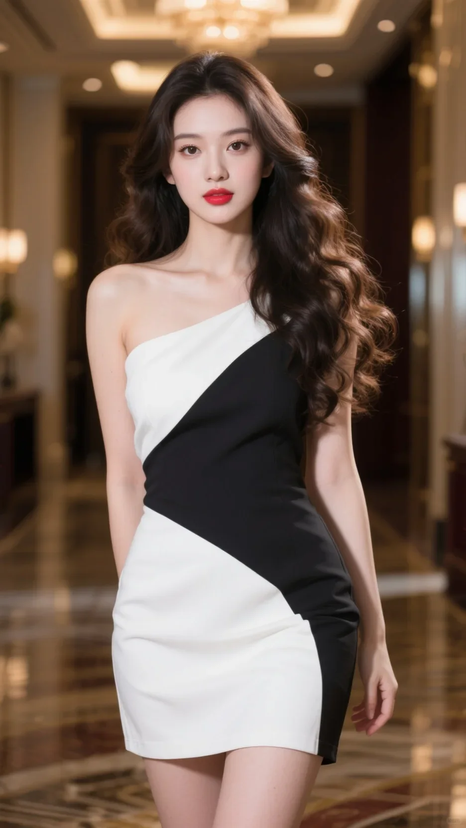 图片提示词：倾城之恋美女