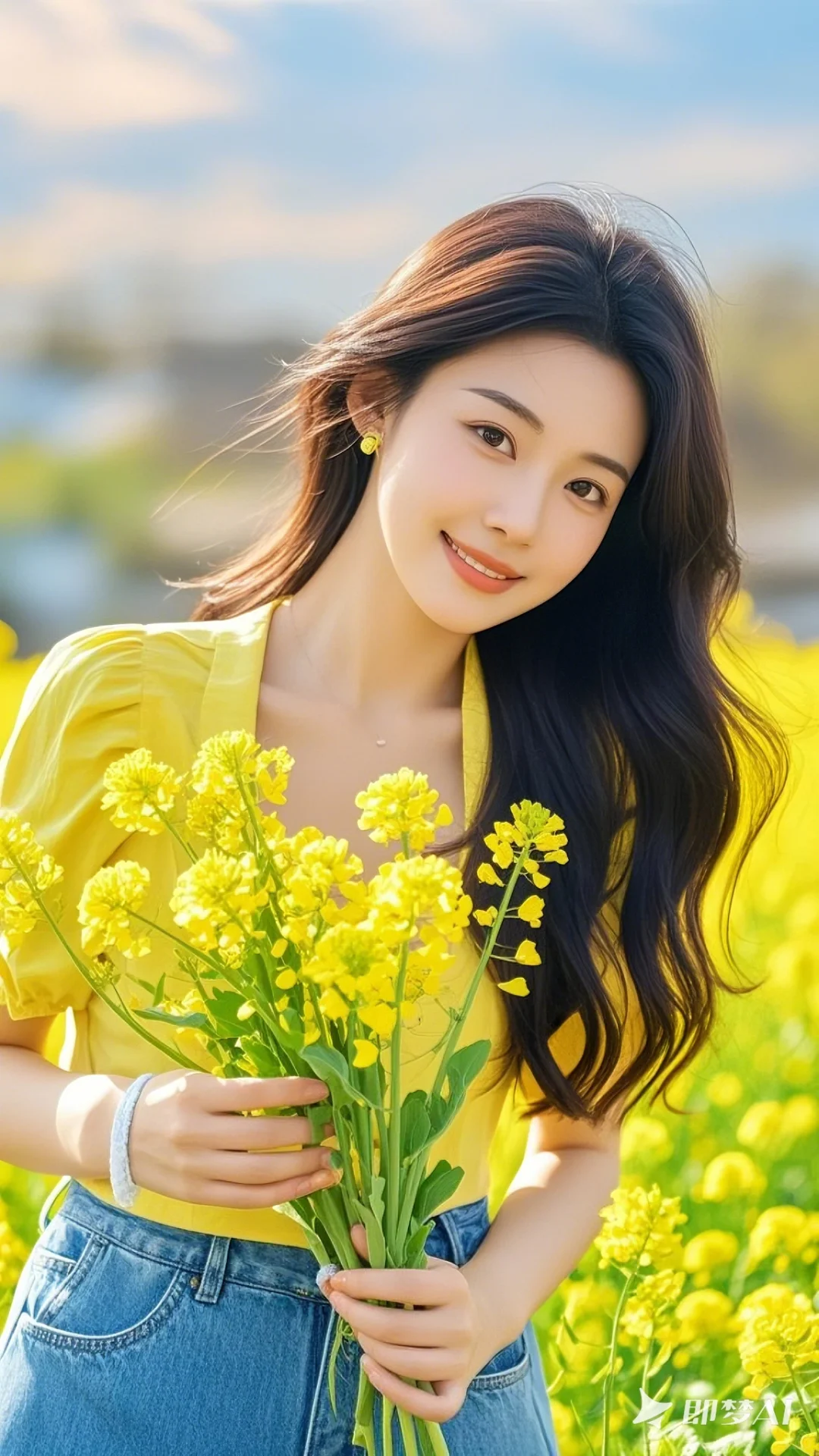 油菜花拍照居然这么好看🌼