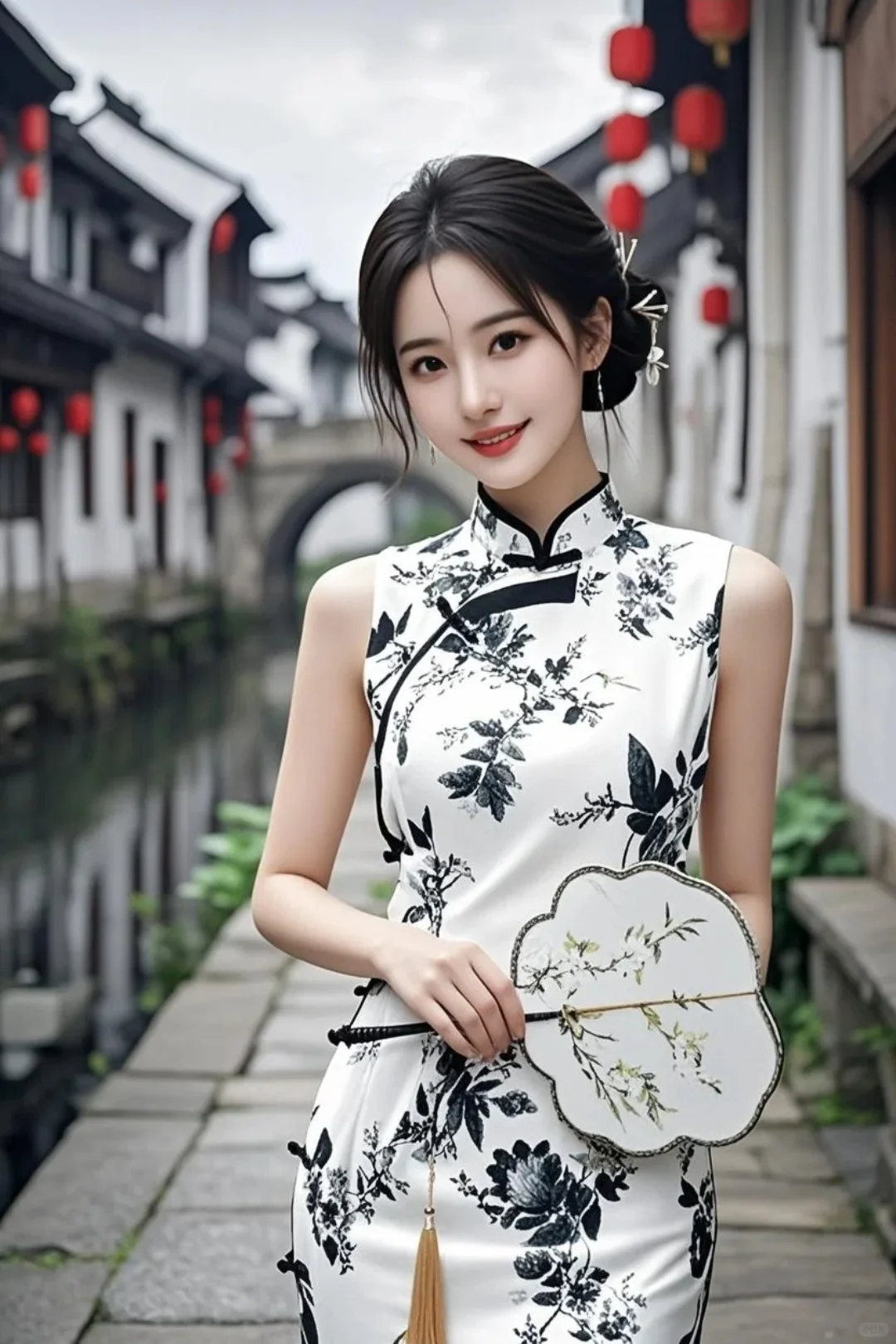 中式旗袍真的美在骨子里！