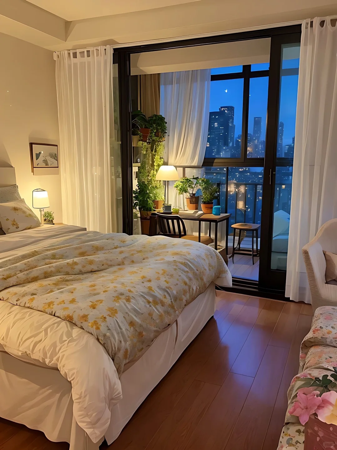 简单干净就是温馨，你喜欢住哪间房呢？