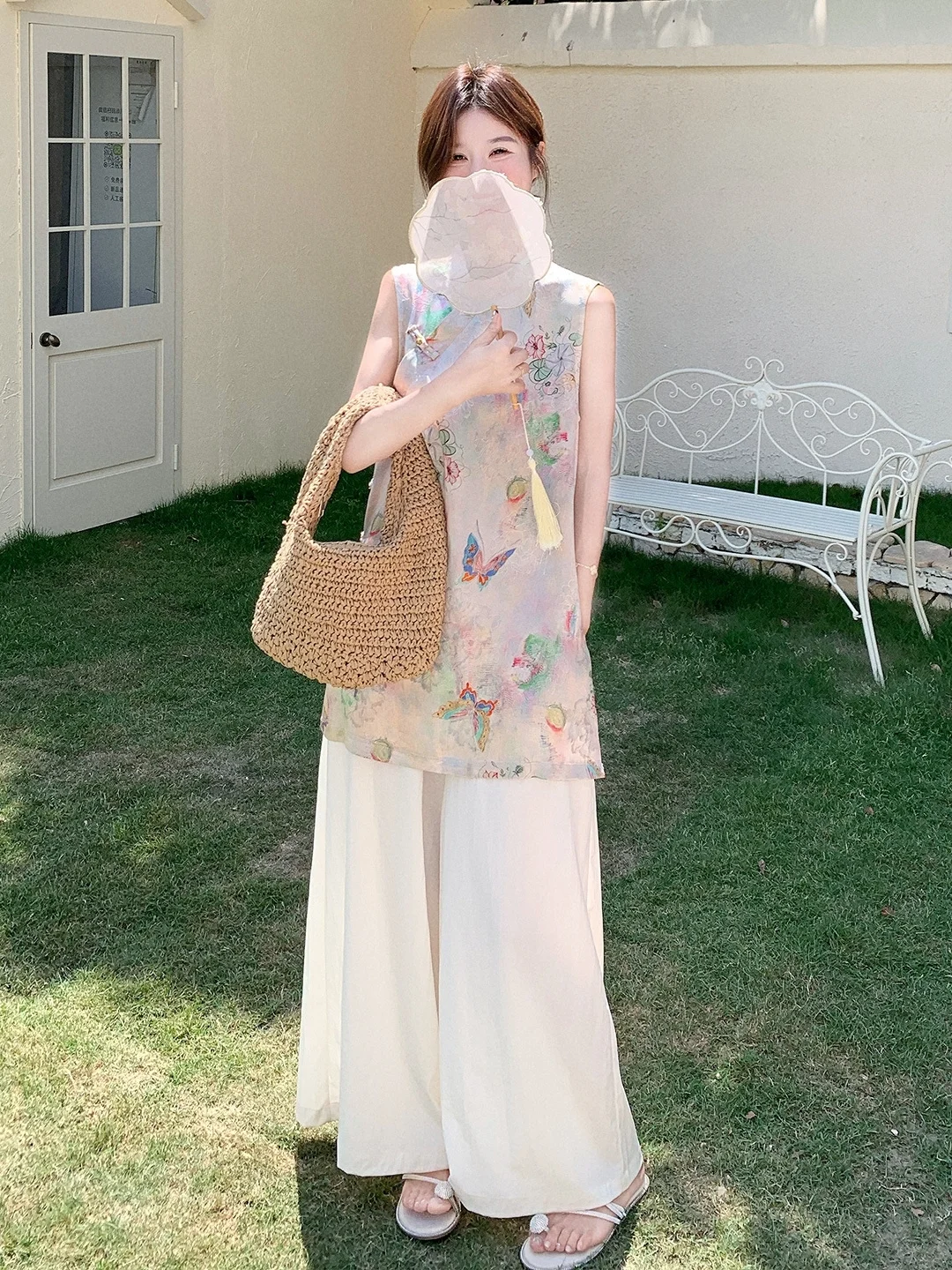 把“春日繁花”穿身上🌸 新中式松弛感套