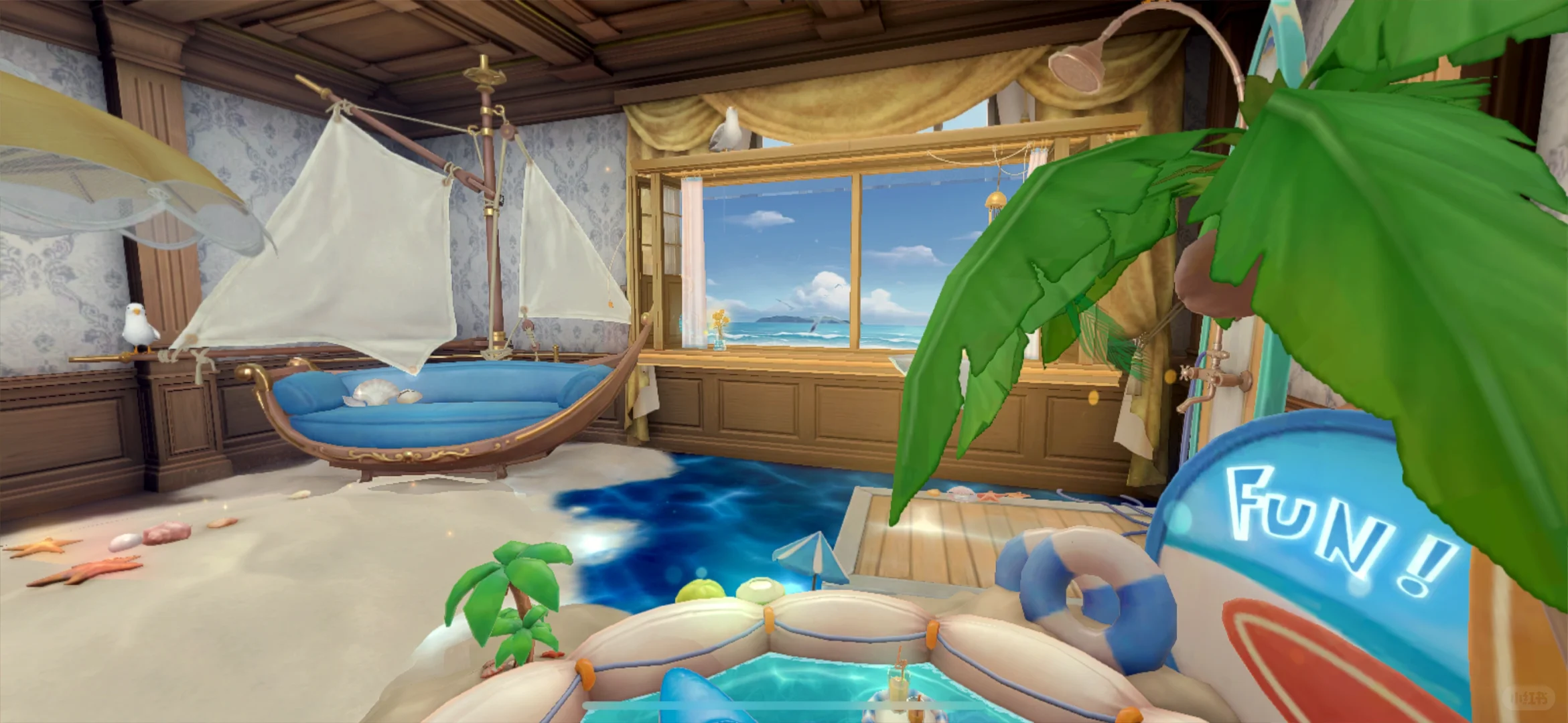 放弃豪宅 入住海滨小屋