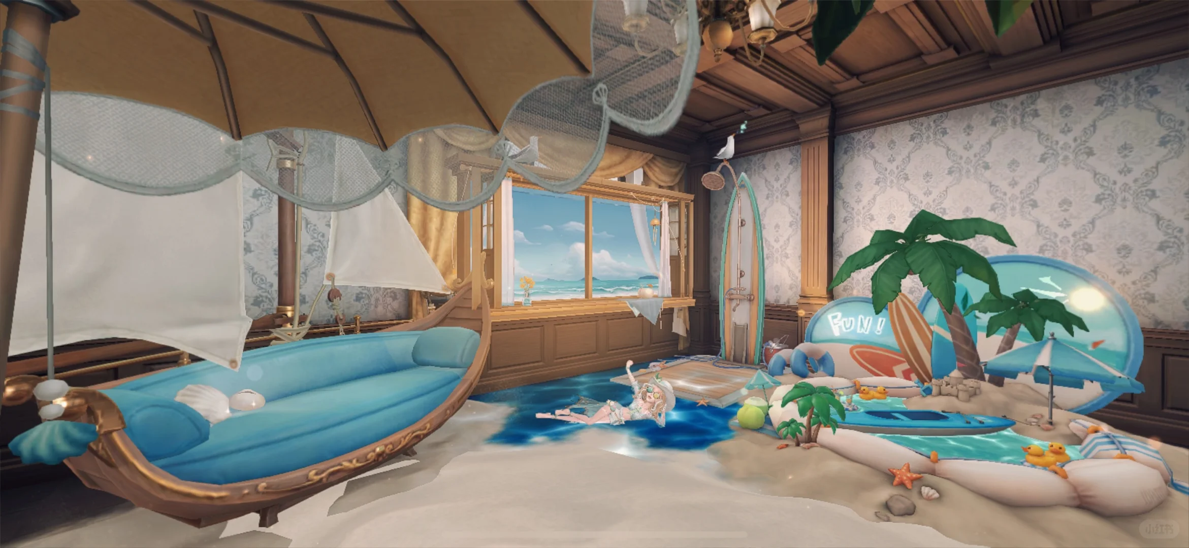 放弃豪宅 入住海滨小屋