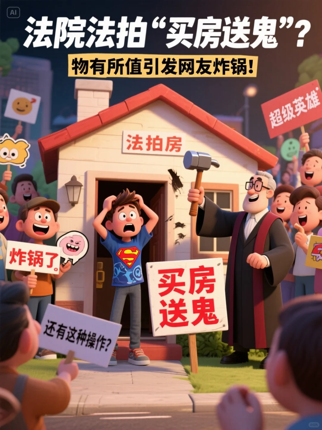 法拍房买到凶宅？法院一句物有所值引发热议