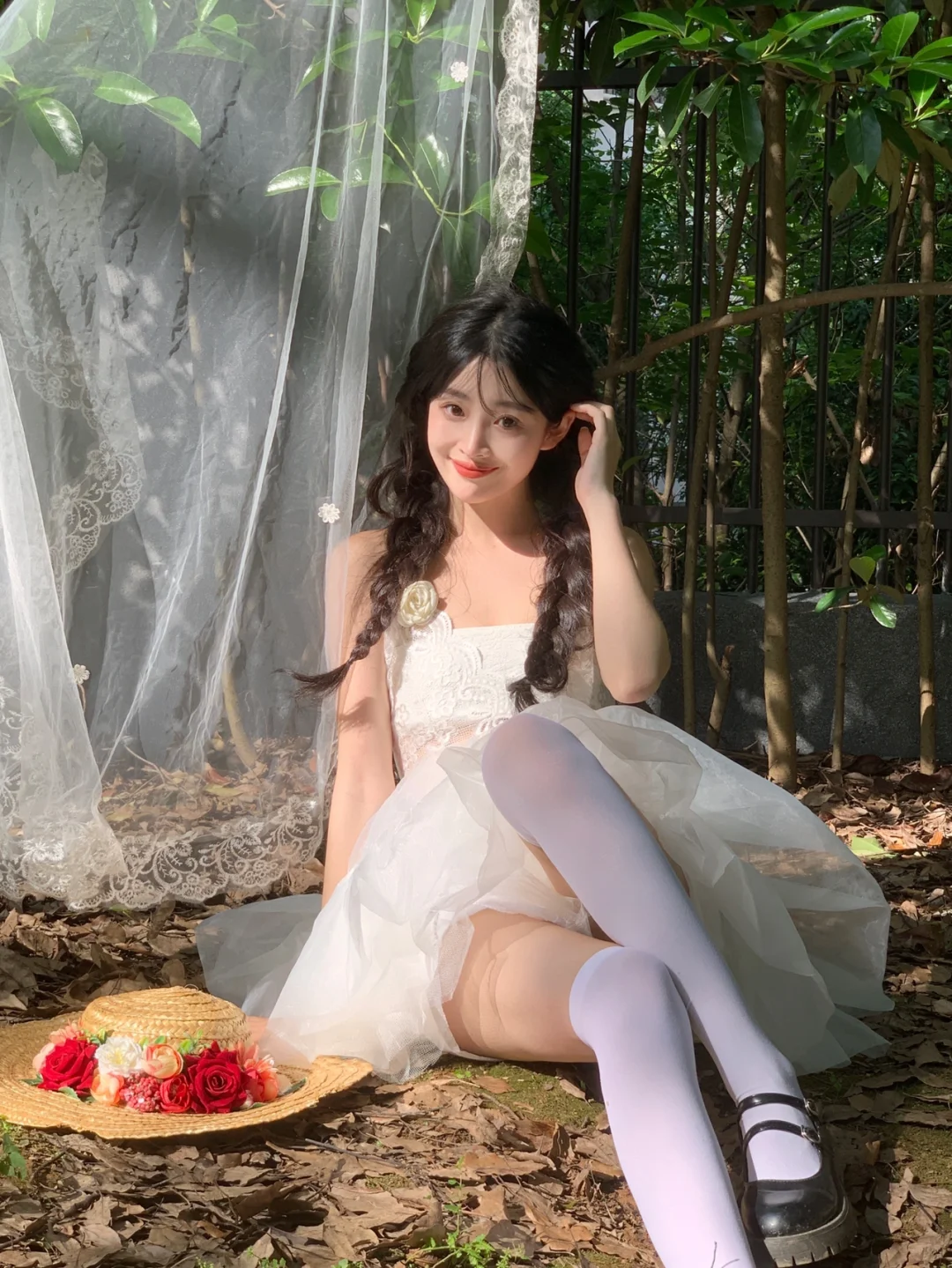 纯欲感少女写真花絮丨果然白丝永远滴神！