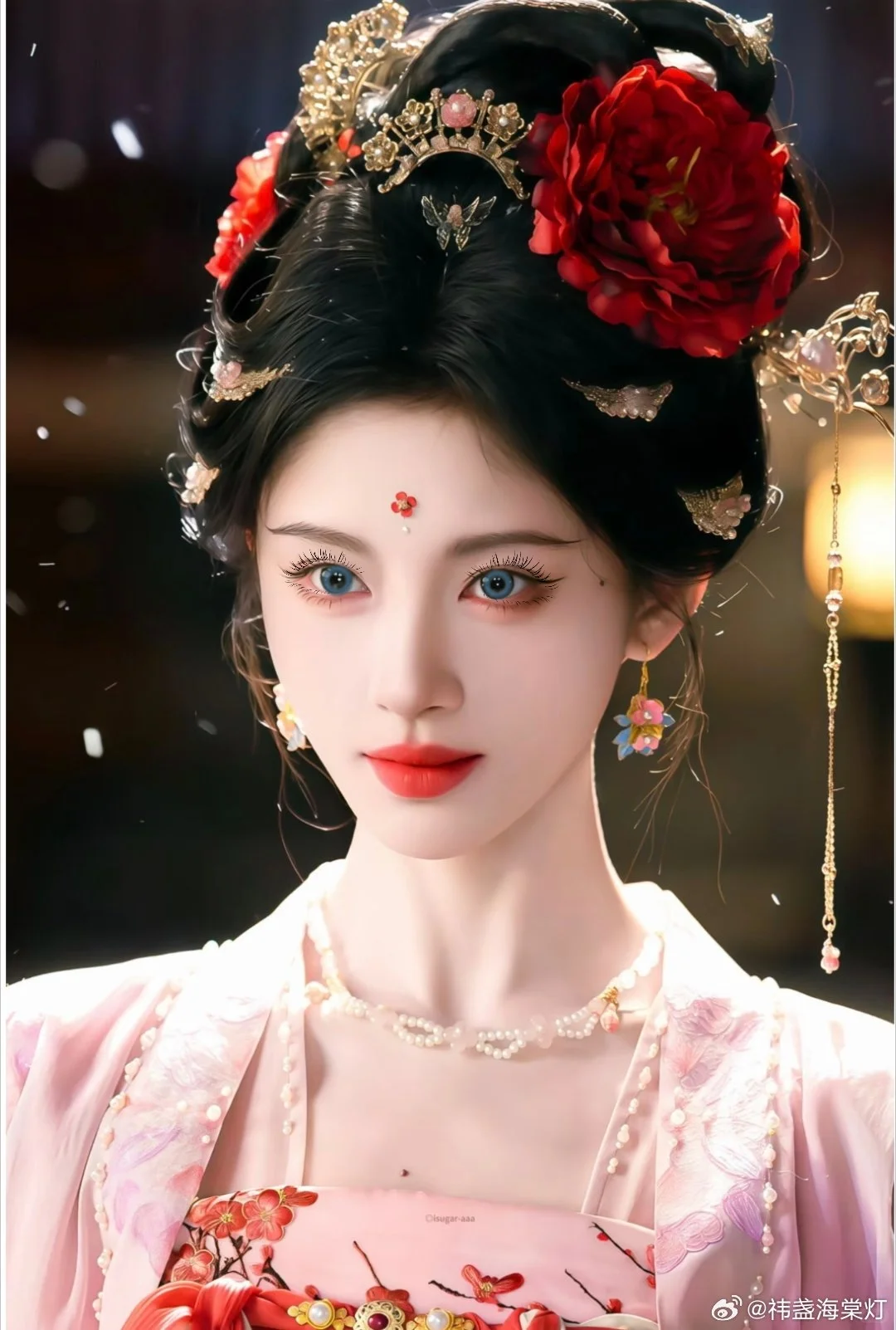 美到失语的古风美人！绝了！