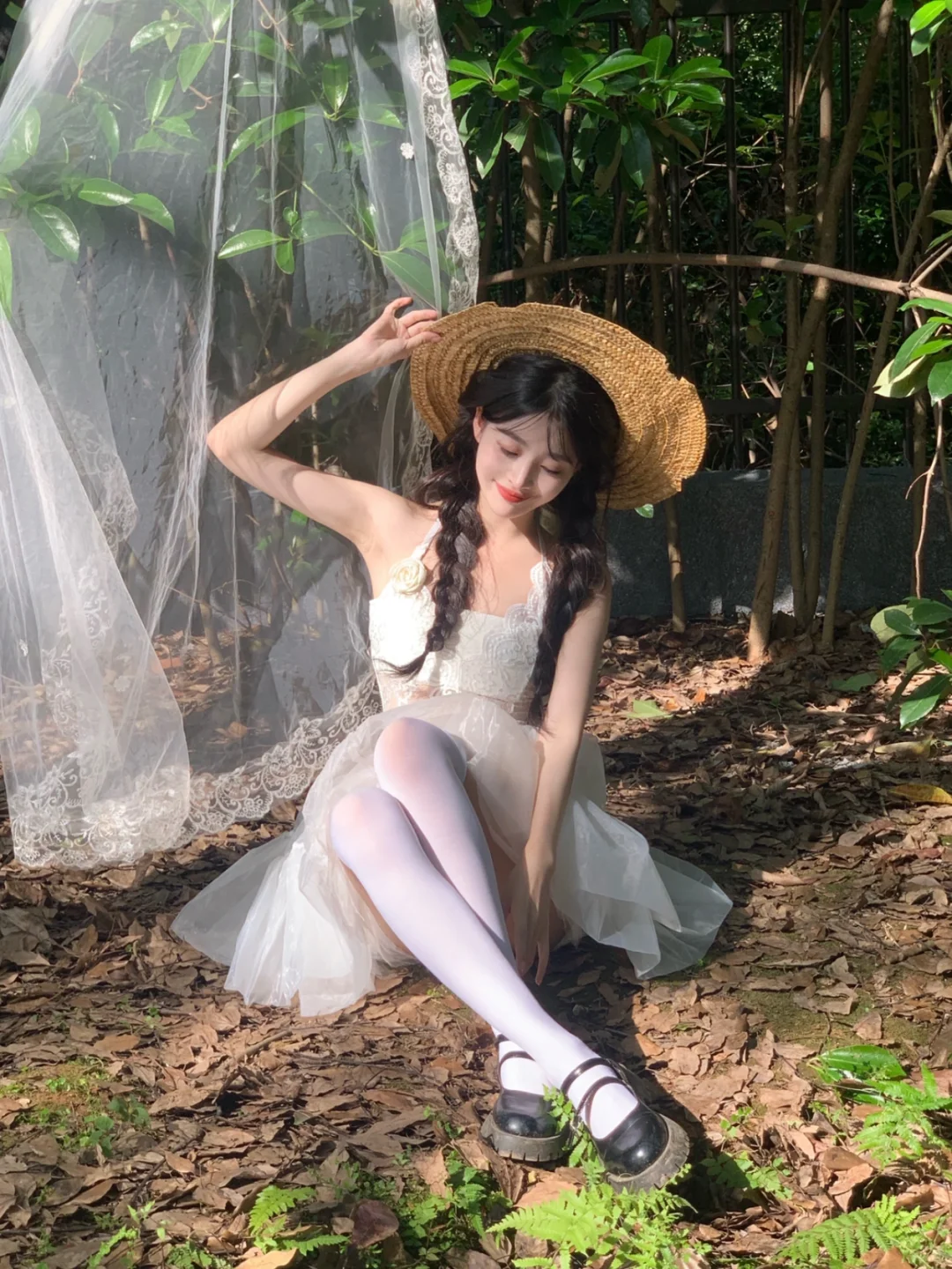 纯欲感少女写真花絮丨果然白丝永远滴神！