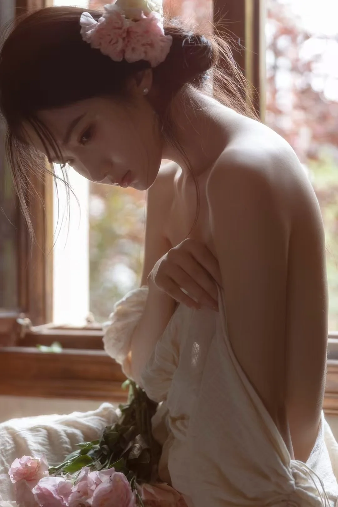 是被艺术浸润了的美人啊～