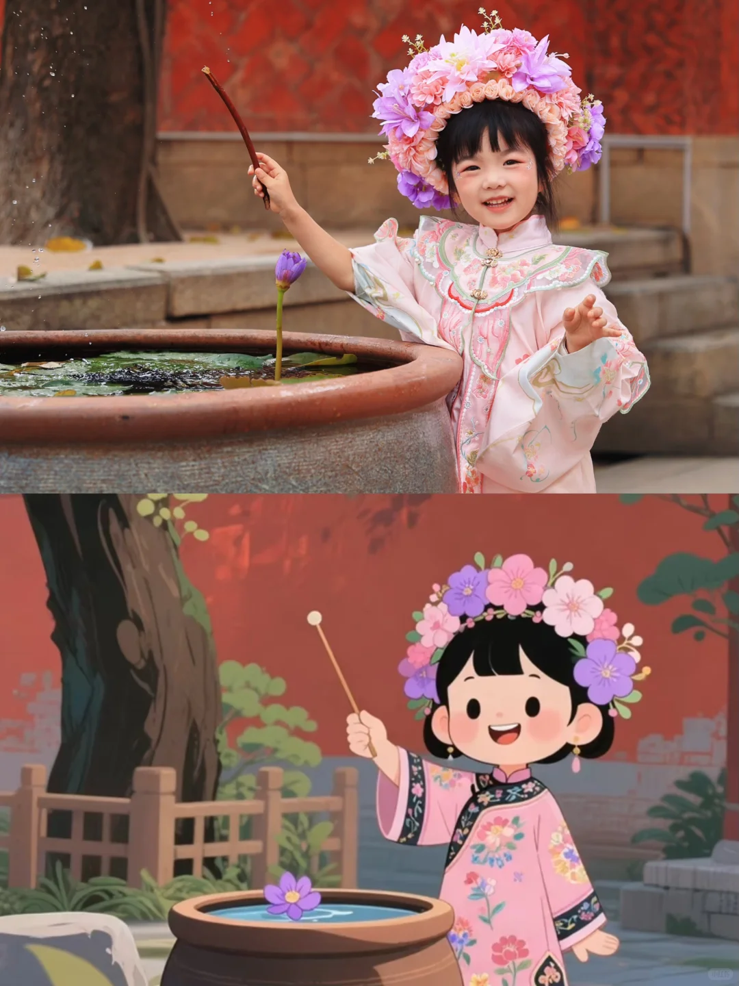 照片改国漫风 故事感要溢出屏幕