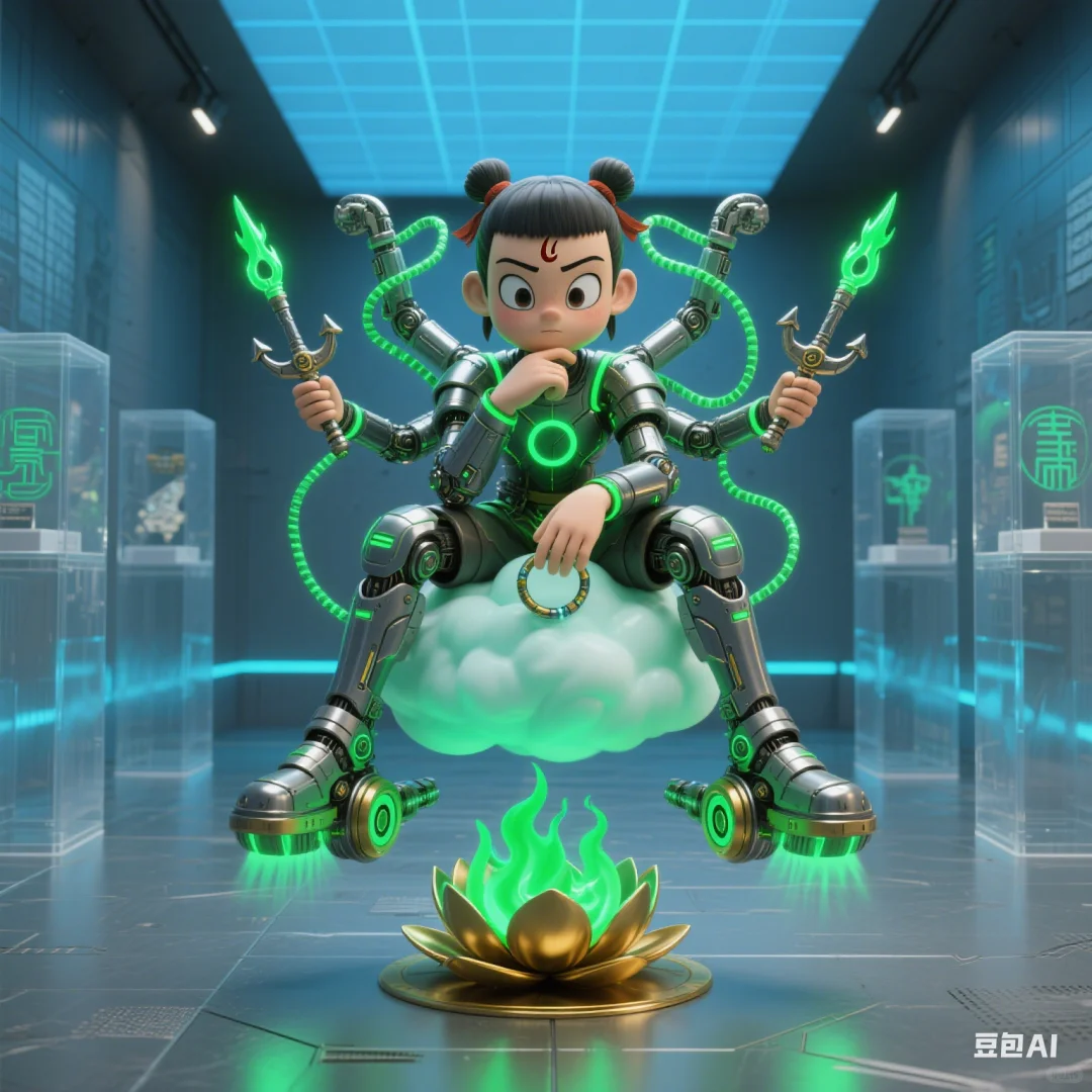 《灵珠觉醒：哪吒的跨次元对话》