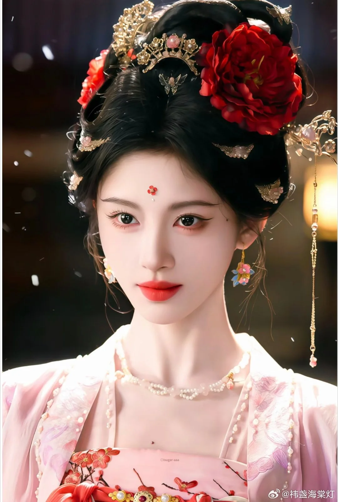 美到失语的古风美人！绝了！
