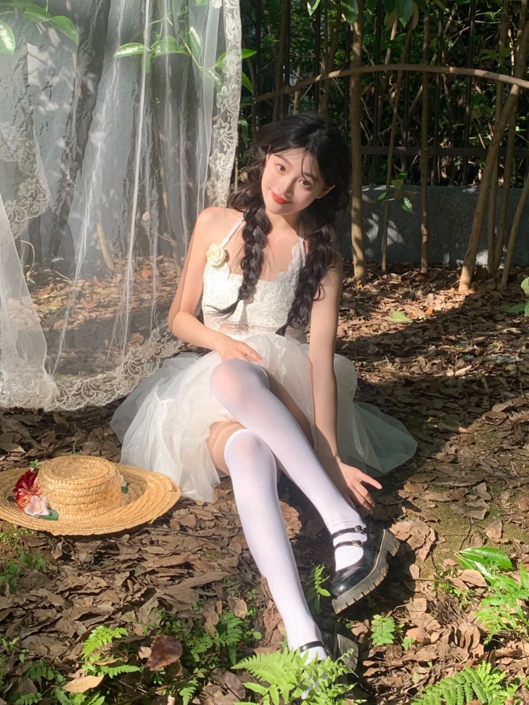 纯欲感少女写真花絮丨果然白丝永远滴神！