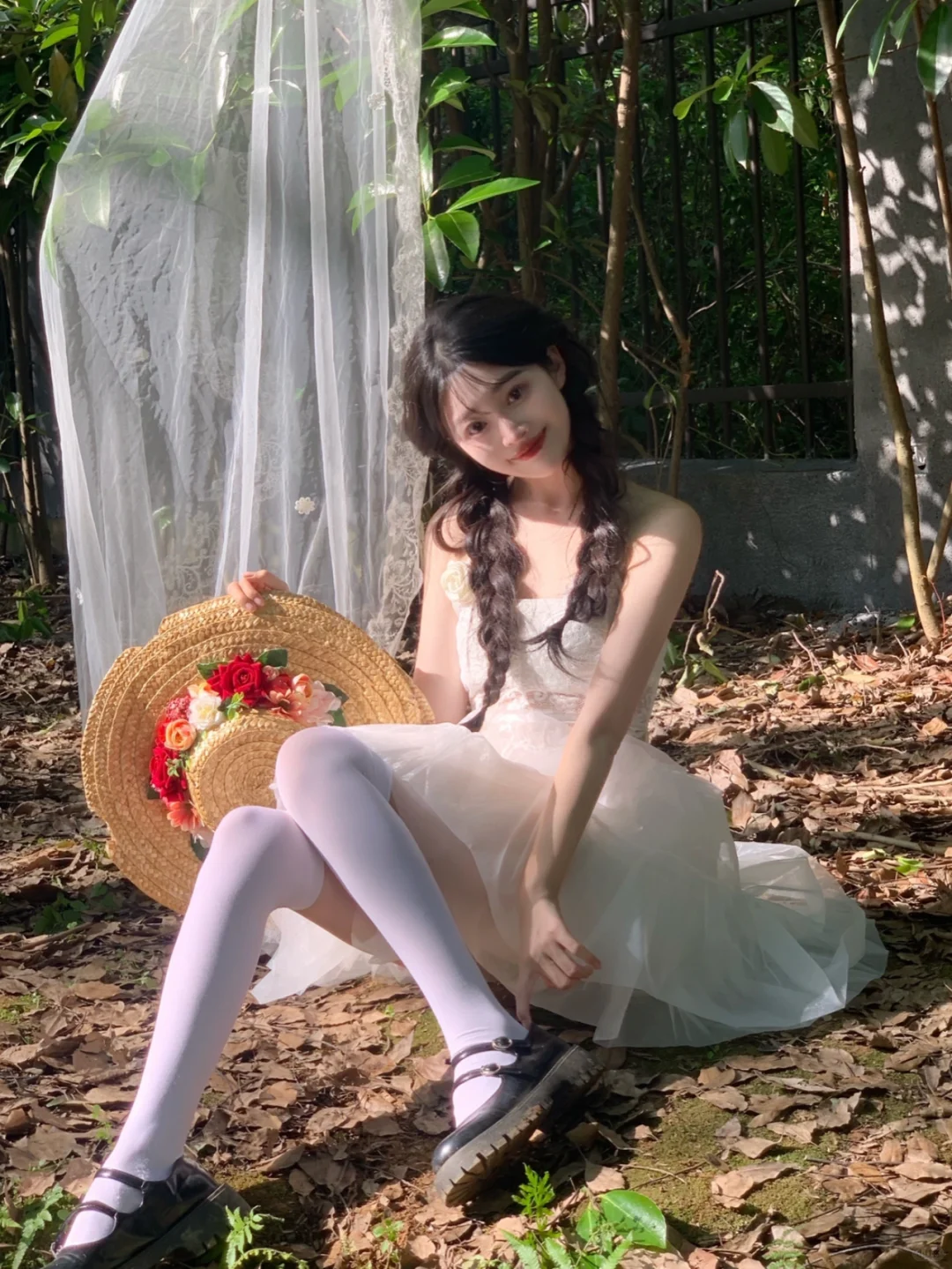 纯欲感少女写真花絮丨果然白丝永远滴神！