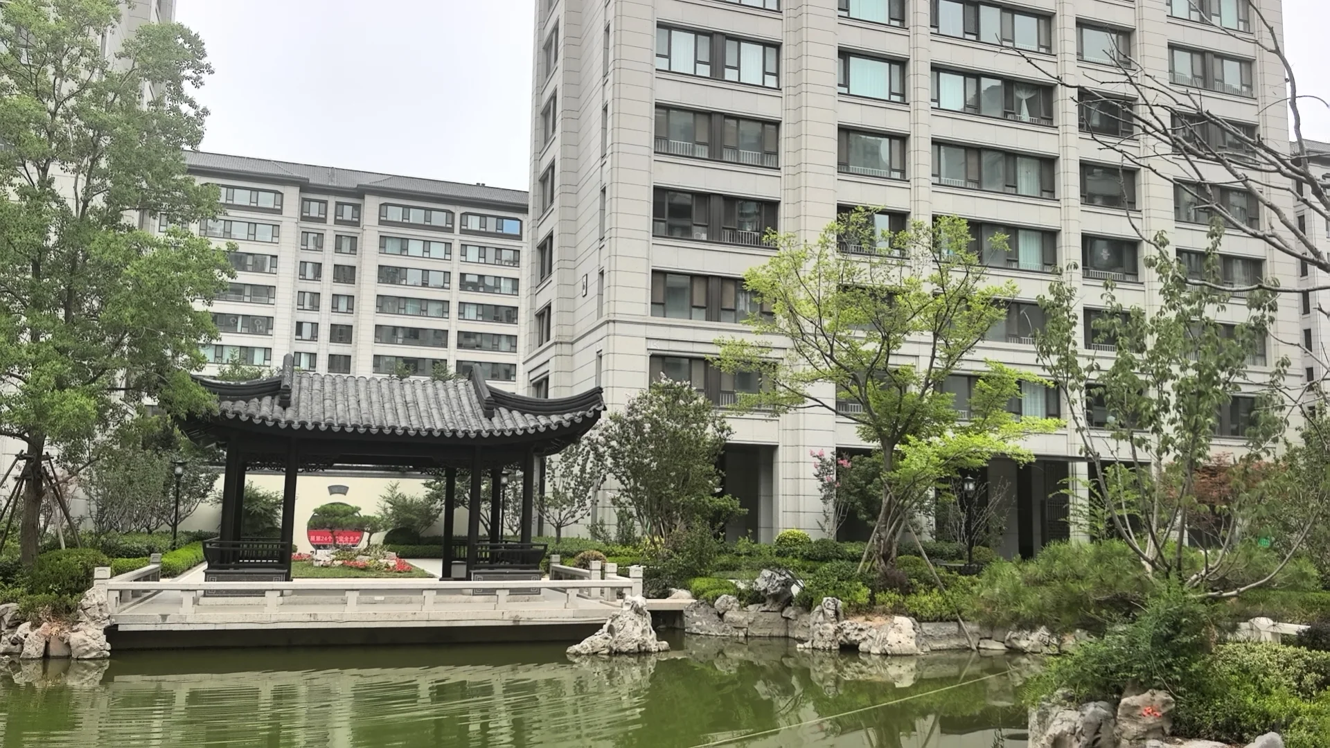 中式园林的小洋房