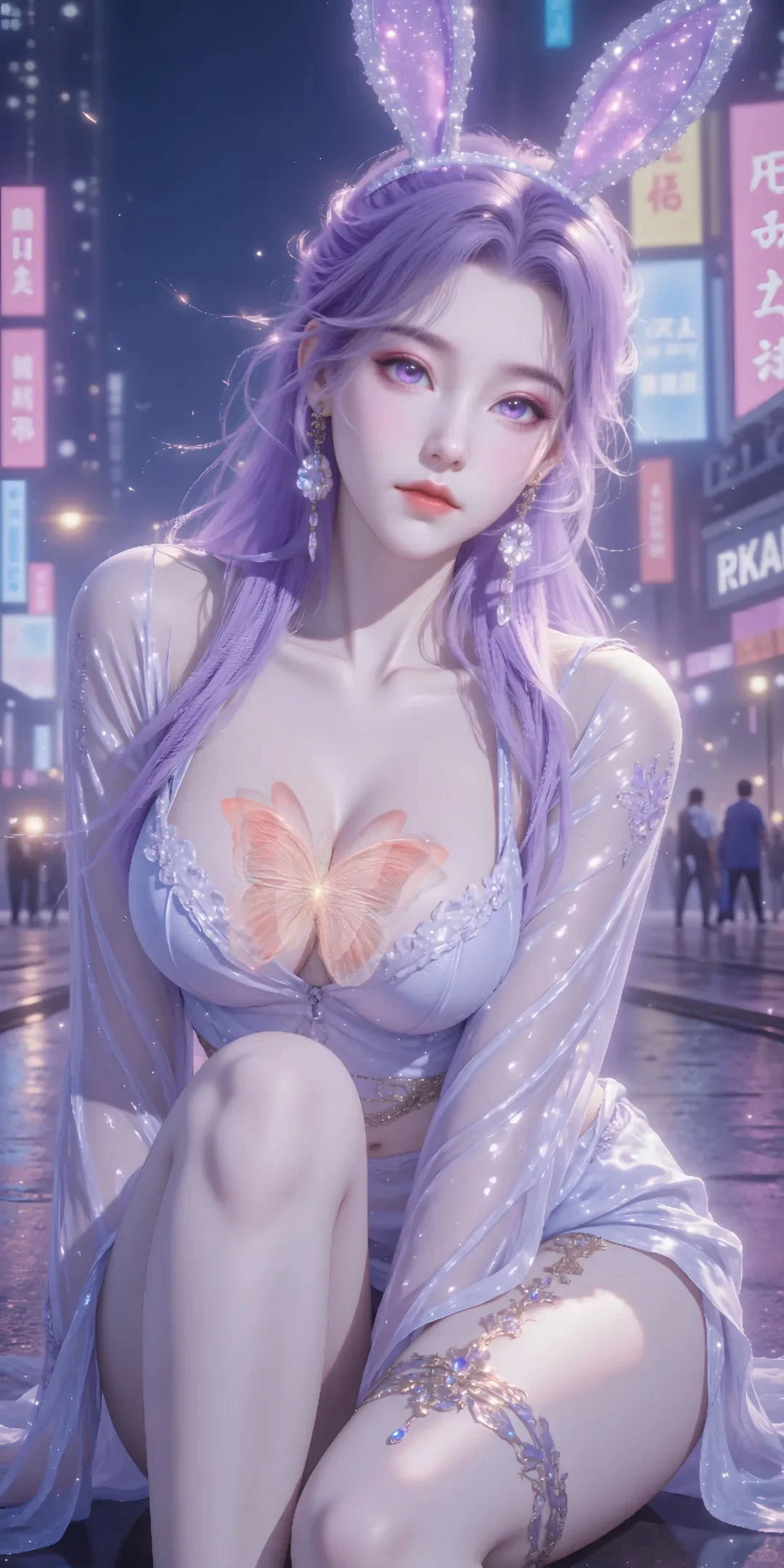 梦幻紫裳，走进古装世界的现代惊艳