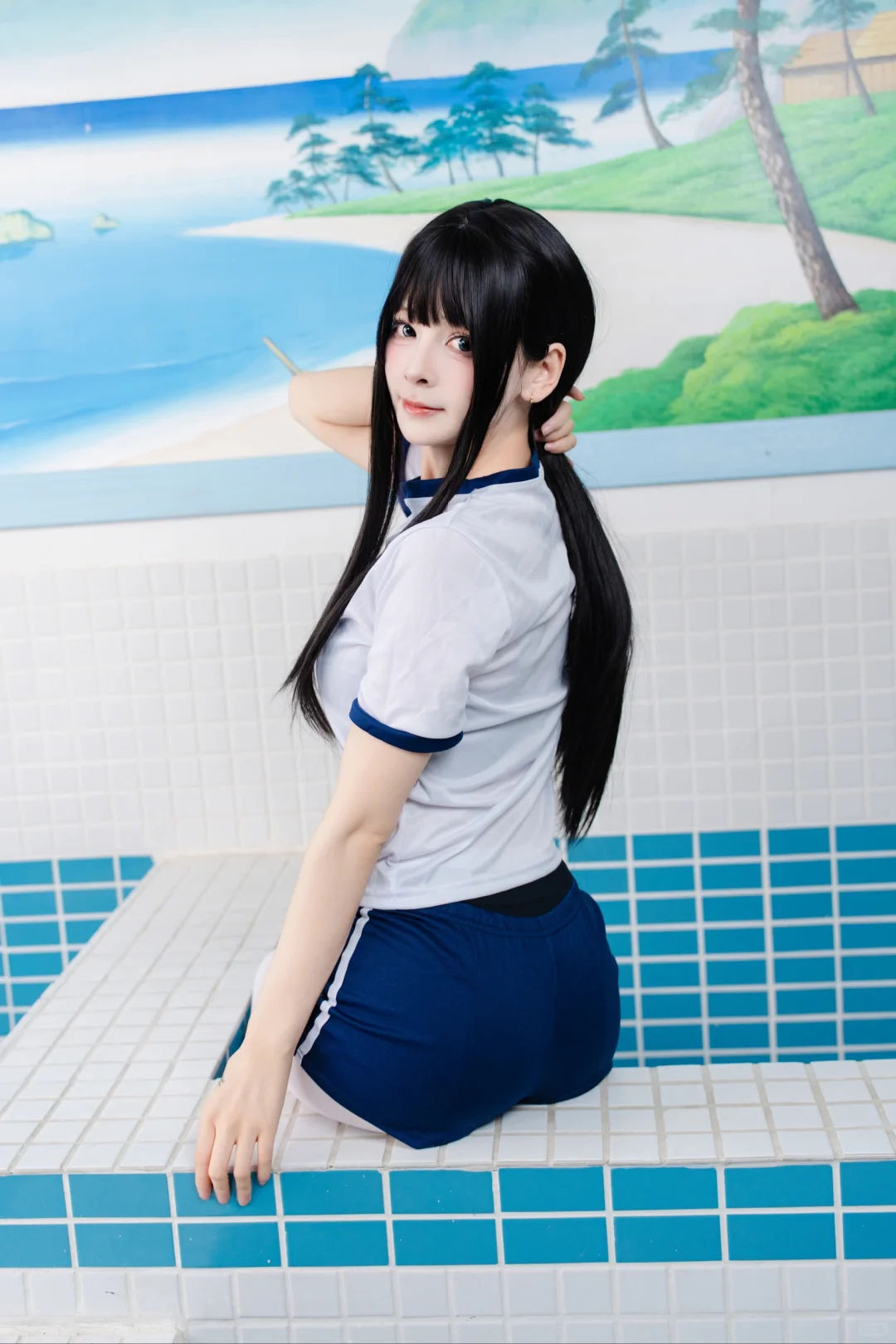 黑长直+体操服=？