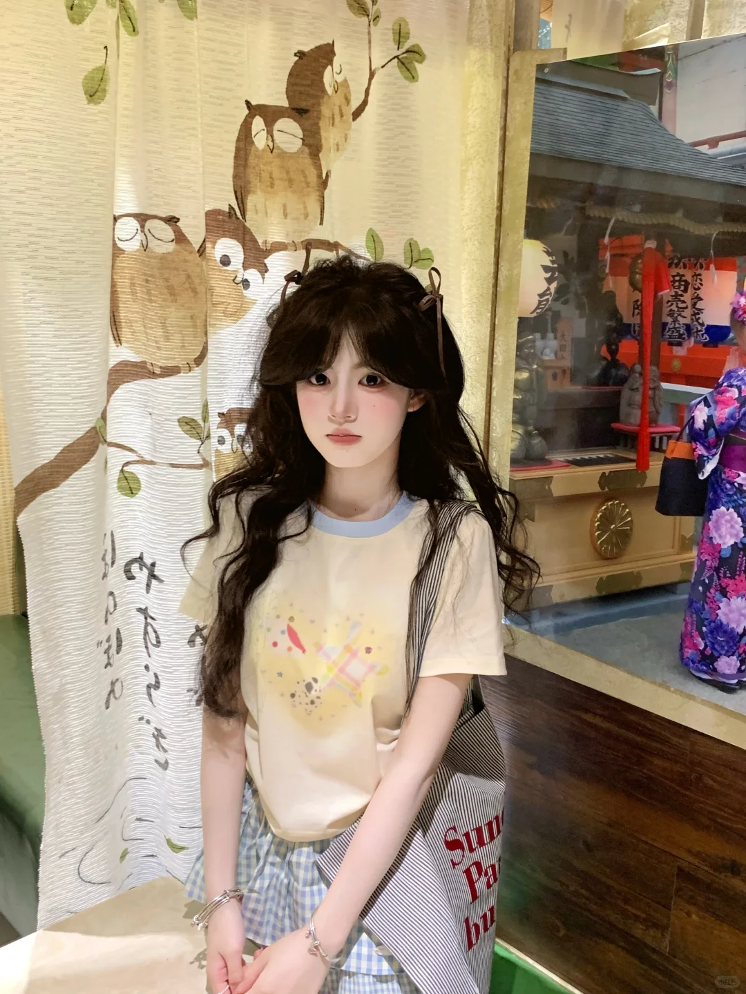 见面时却很热情～