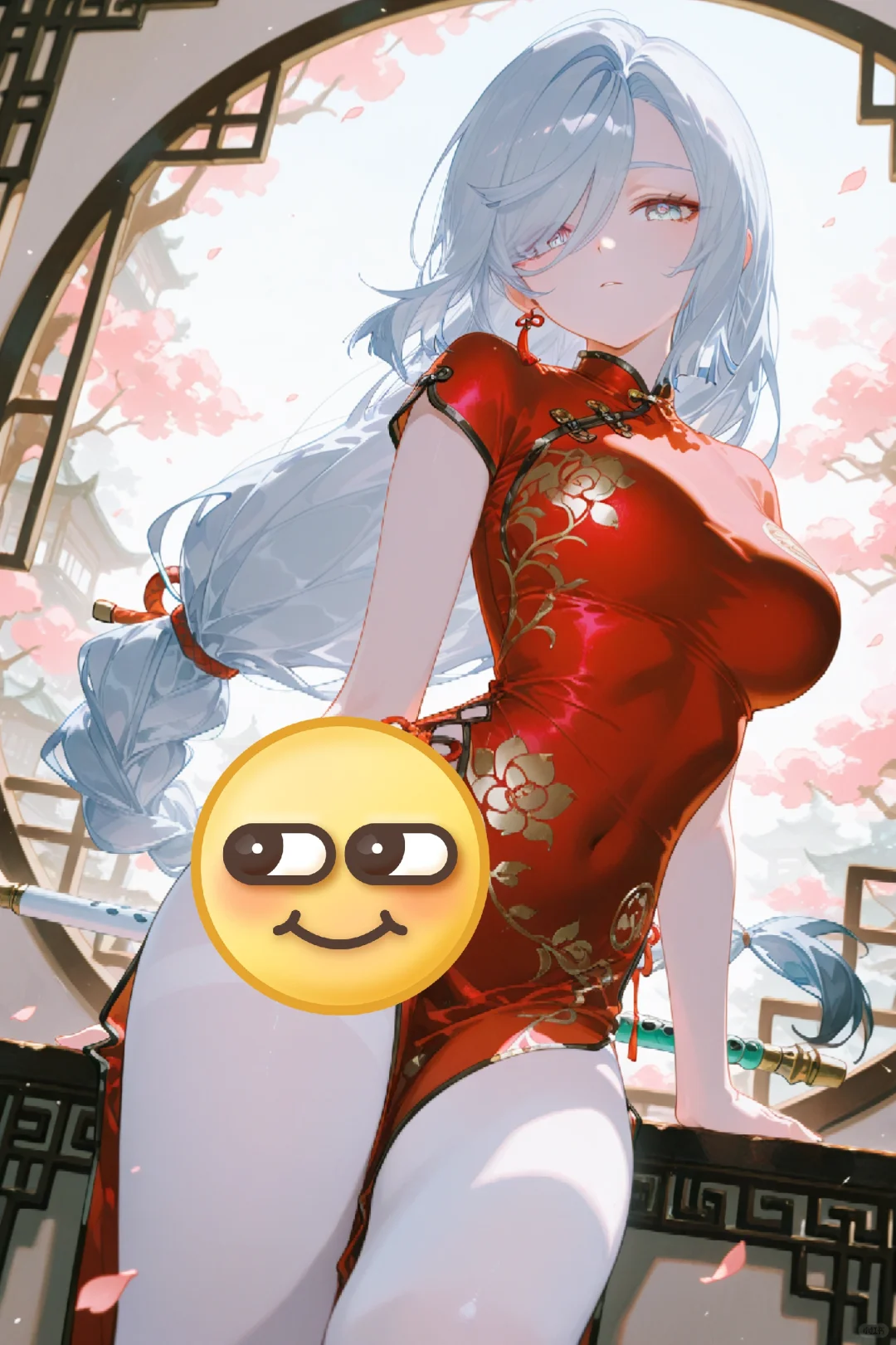 申鹤芭芭拉白丝旗袍女仆