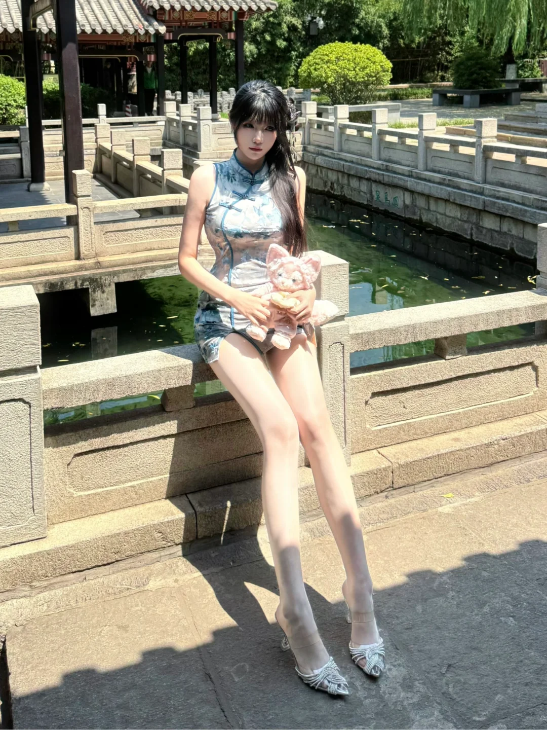 身高183➕阳光下的旗袍