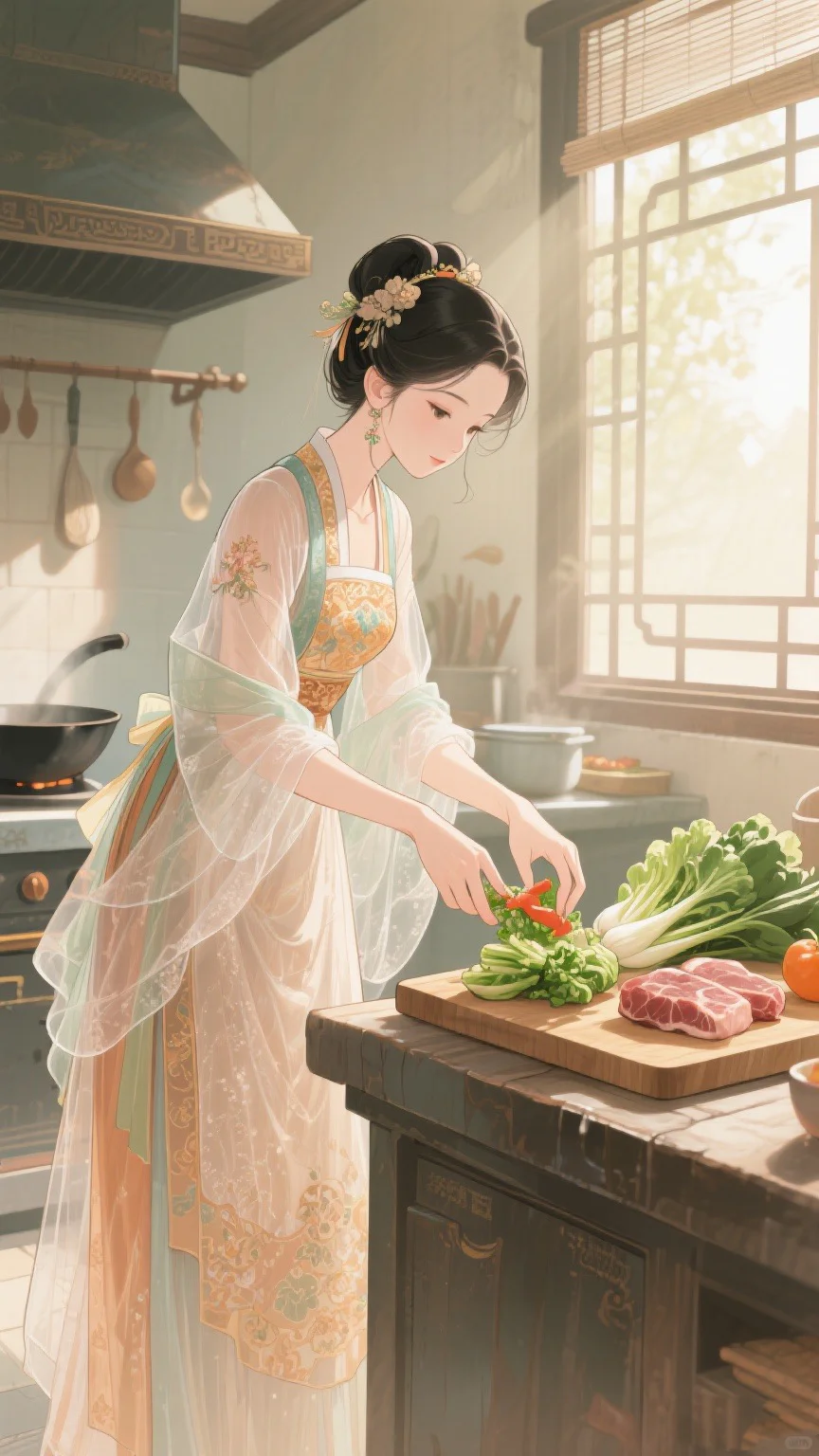 古代女子独居生活，喜欢哪个厨娘