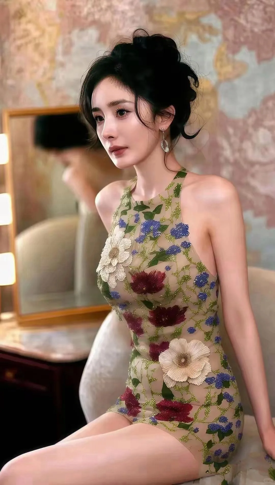 杨幂这一套真的绝了！美到窒息🌹