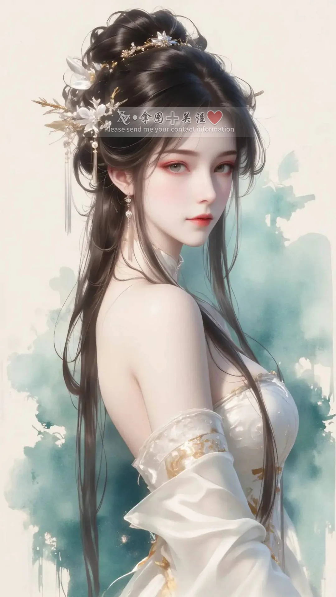 “惊鸿” 喻美人