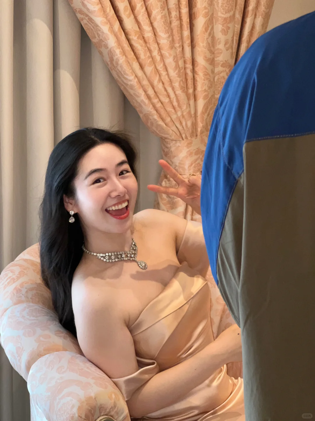 159.5cm 116斤 好 好 好 我是猪系千金风…