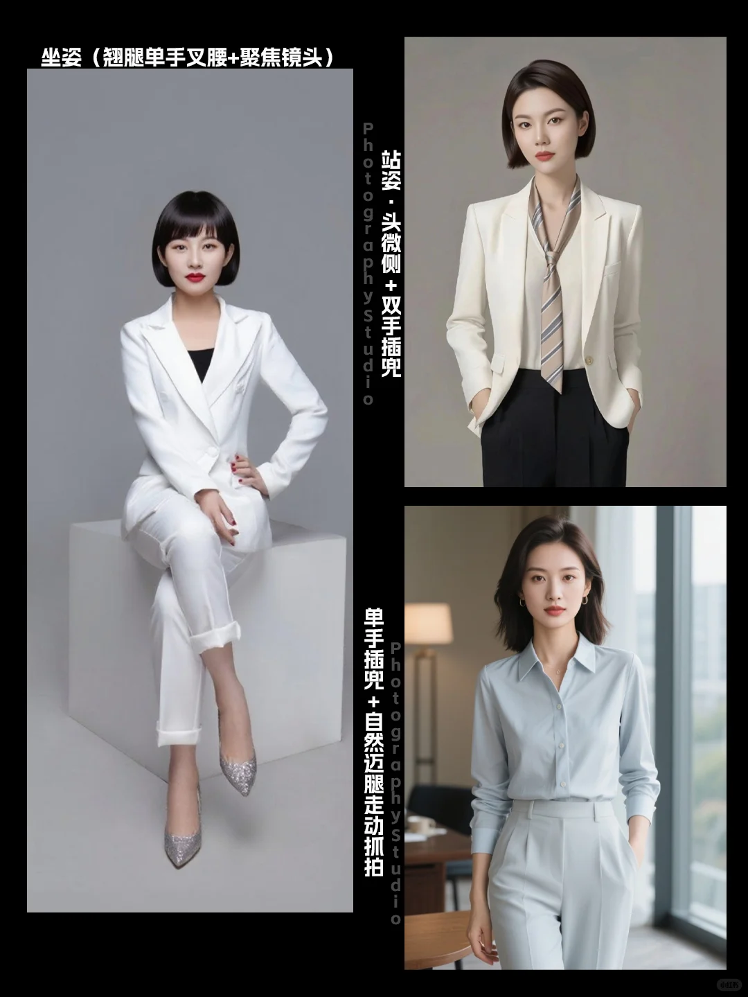 专业与魅力📷高知女性形象照摆姿技巧