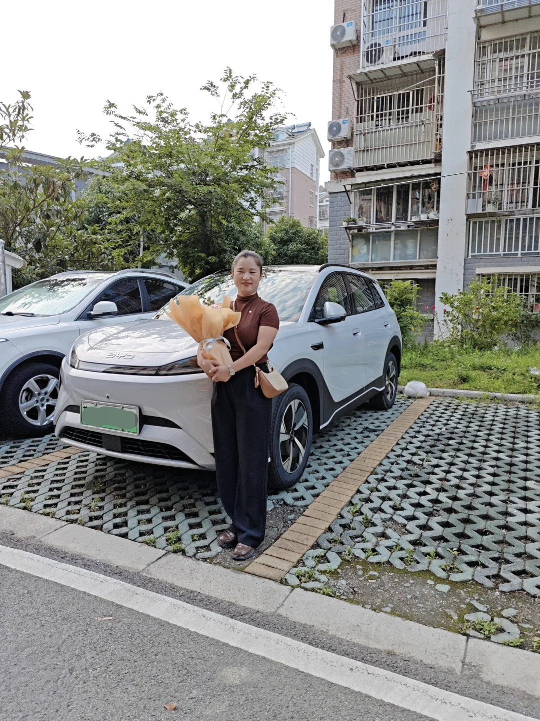 首付17400元？？比亚迪海狮05ev 提车上路！