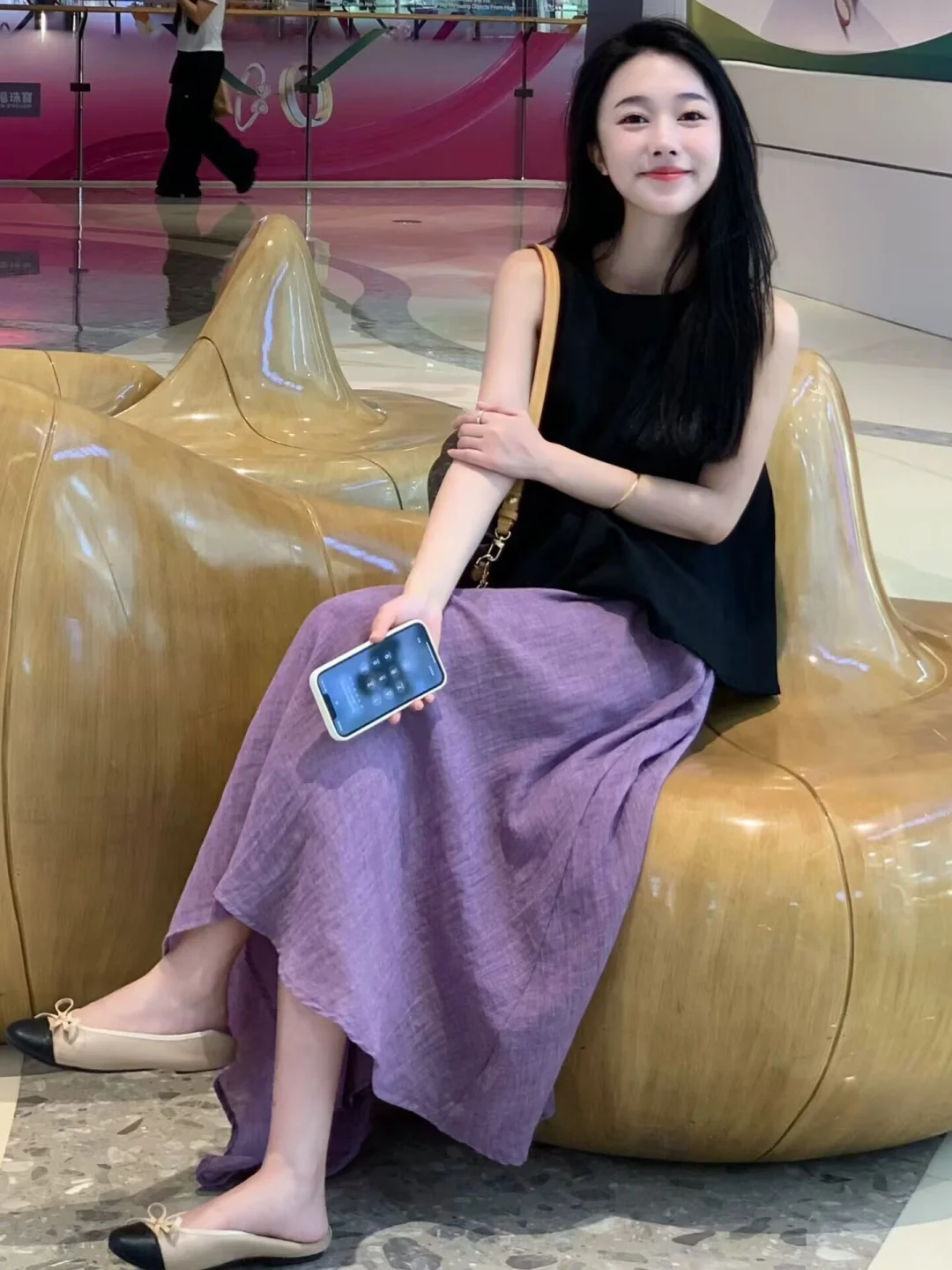 心动💜啊啊阿玛施这套是我的菜！！紫色美了～