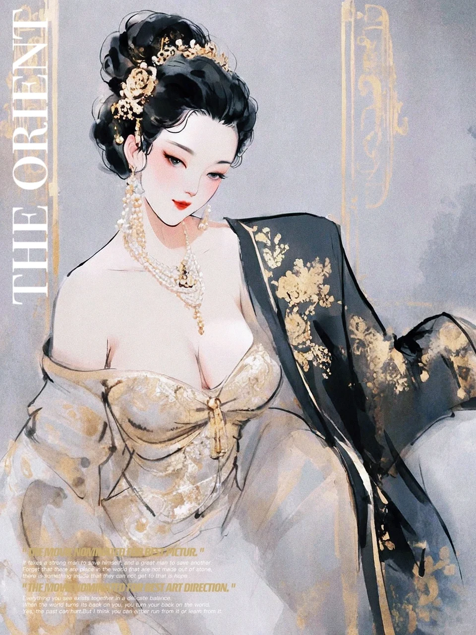 【水墨】美人儿25