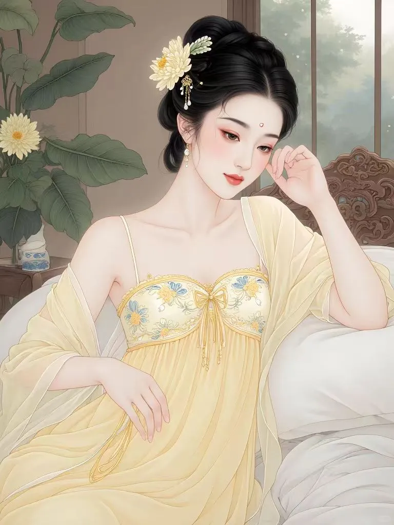 芙蓉帐暖度春宵……（二）。