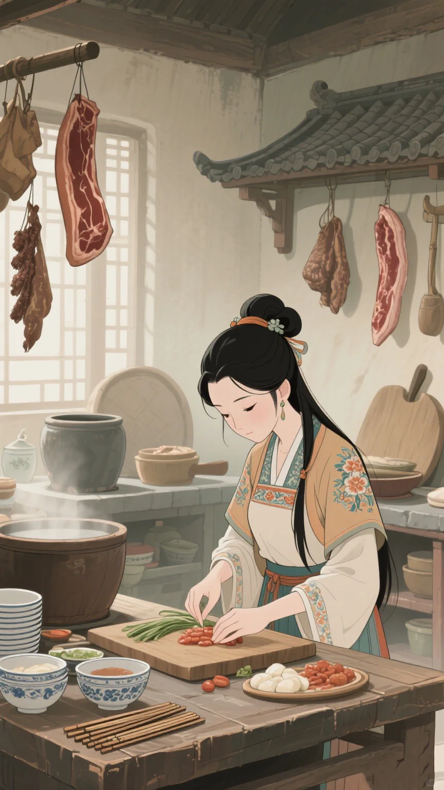 古代女子独居生活，喜欢哪个厨娘