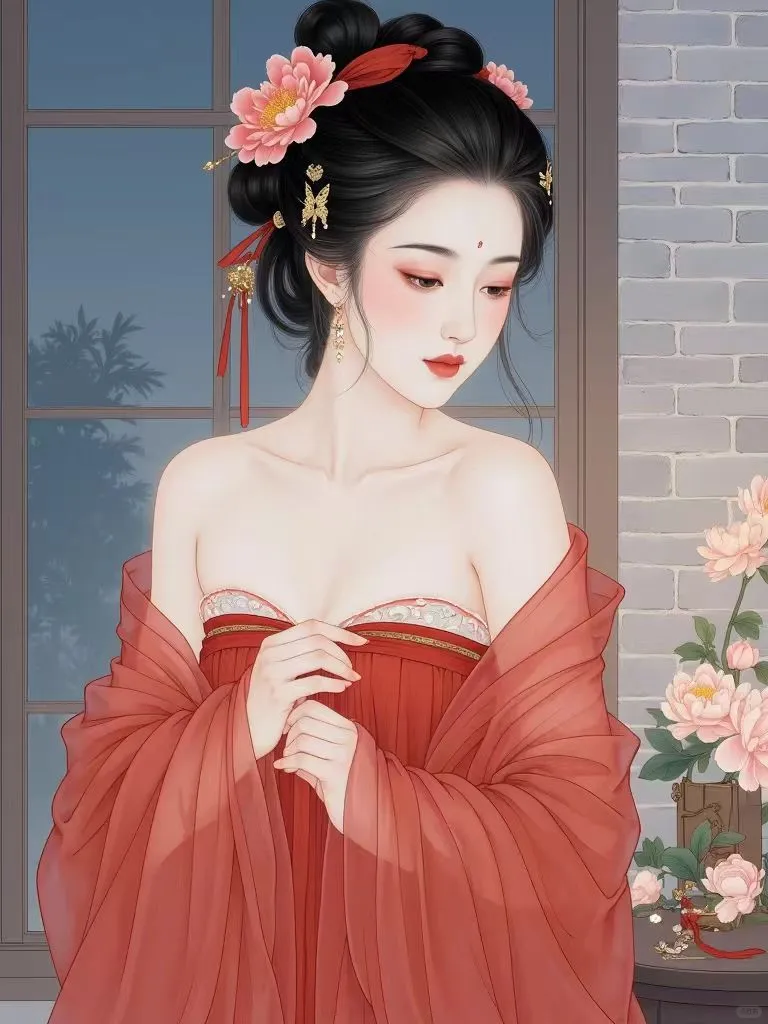 芙蓉帐暖度春宵……（二）。